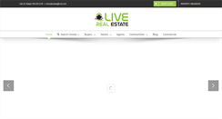 Desktop Screenshot of liverealestate.com